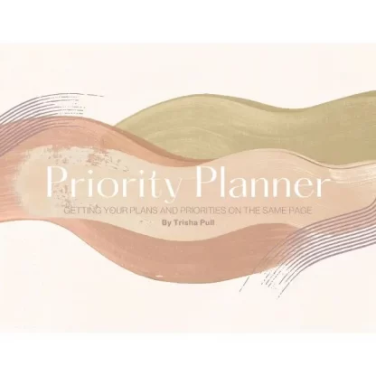 Undated Priority Planner for Moms