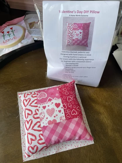 Valentine's Day Pillow Kit