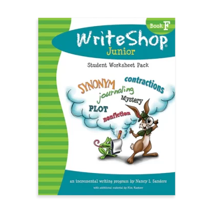 WriteShop Junior Level F Student Worksheet Pack
